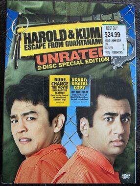 NIP Harold & Kumar Escape From Guantanamo Bay UNRATED 2-Disc Special Edition